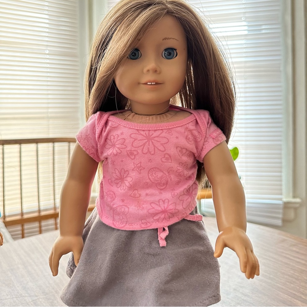 American Girl Doll Truly Me #39 Blue Eyes Caramel Light Brown Hair with